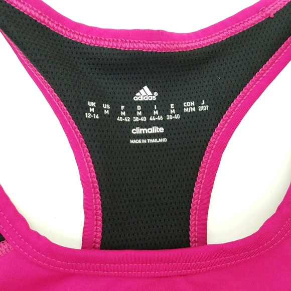 Adidas Climalite Sports Bra Medium - Picture 3 of 5